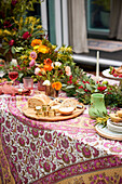 Christmas finger food in the Palmengarten