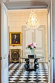 Frankreich, Gironde, Bordeaux, La grande maison de Bernard Magrez, 2014 gegründetes Luxushotel mit 6 repräsentativen Zimmern, Lobby