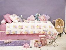 Bed in child's bedroom
