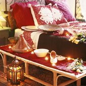 Bett im orientalischen Stil