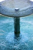 Bubble fountain in swimming pool