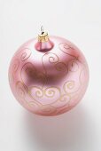 Pink Christmas bauble