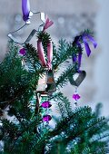 Plätzchenausstecher als Weihnachtsbaumanhänger
