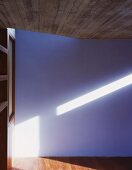 Light falling into living space