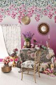 Floral furnishings and accessories