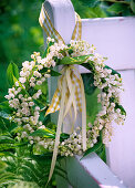 Lily of the valley wreath