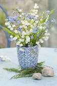 Small Convallaria (lily of the valley) bouquet
