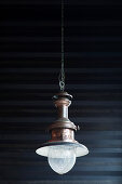 Vintage metal pendant lamp