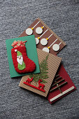Handcrafted Christmas cards