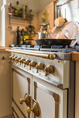 Vintage-style gas cooker