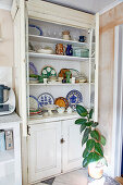 Shabby chic style china cupboard