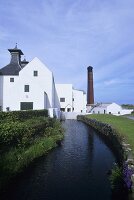 The Lagavulin whisky distillery on the island of Islay, Scotland