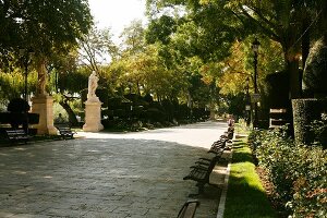 Public Promenade in Burgos, Spain