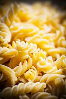Selbstgemachte Fusilli (Close Up)