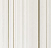 Beige-coloured striped non-woven wallpaper