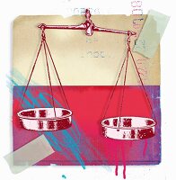 Montage of zodiac Libra