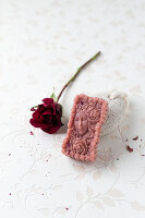 Handmade rose soap