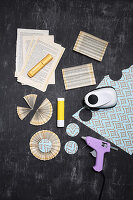 Equipment for making DIY rosettes made from book pages