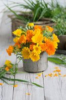 Bouquet of marigolds (calendula)