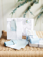 Paper bags for wrapping gifts