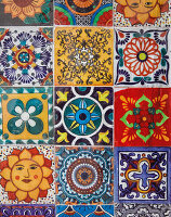 Colorful Mexican tiles