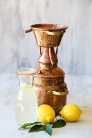 Lemon water, distiller