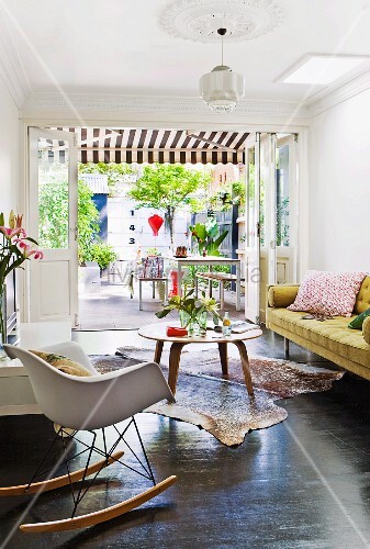 Schaukelstuhl Fuer Wohnzimmer - ding-me