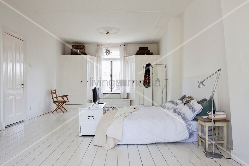 Large Bedroom With Scandinavian Vintage Buy Image 11313712