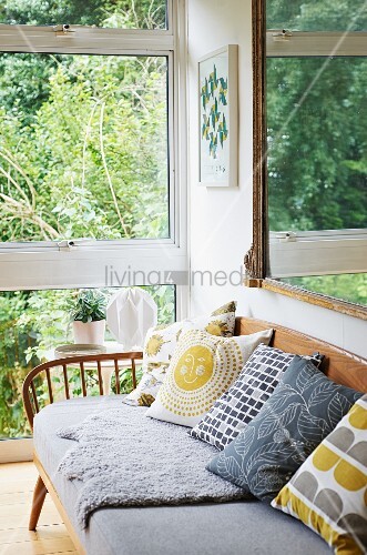 Scatter Cushions And Grey Seat Cushions Buy Image 11320740