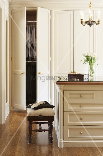 Elegant Dressing Area With Fitted Buy Image 11392616