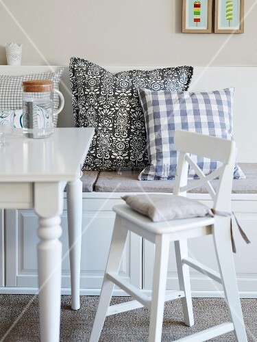 A White Highchair With A Cushion At A Buy Image 11947498