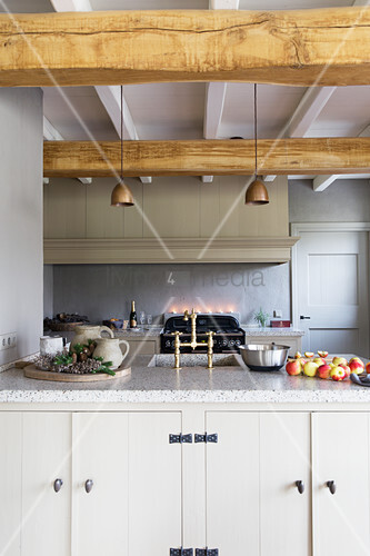View Across Counter With Base Cabinets Buy Image 12353518