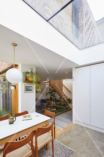 View From Dining Area With Skylight Into Buy Image