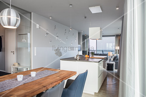 Dining Table Kitchen Island And Couch Buy Image 12580392